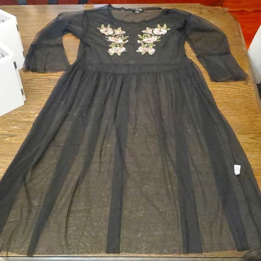 Timing swim wear cover up.